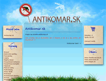 Tablet Screenshot of antikomar.sk